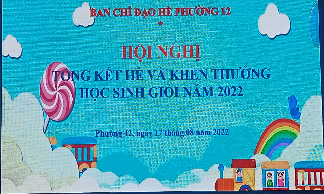 Image: HỘI NGHỊ TỔNG KẾT VÀ KHEN THƯỞNG HỌC SINH GIỎI NĂM 2022