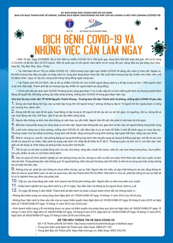 Image: Hàng triệu tờ rơi 12 việc cần làm ngay để chống COVID-19 đến tay người dân