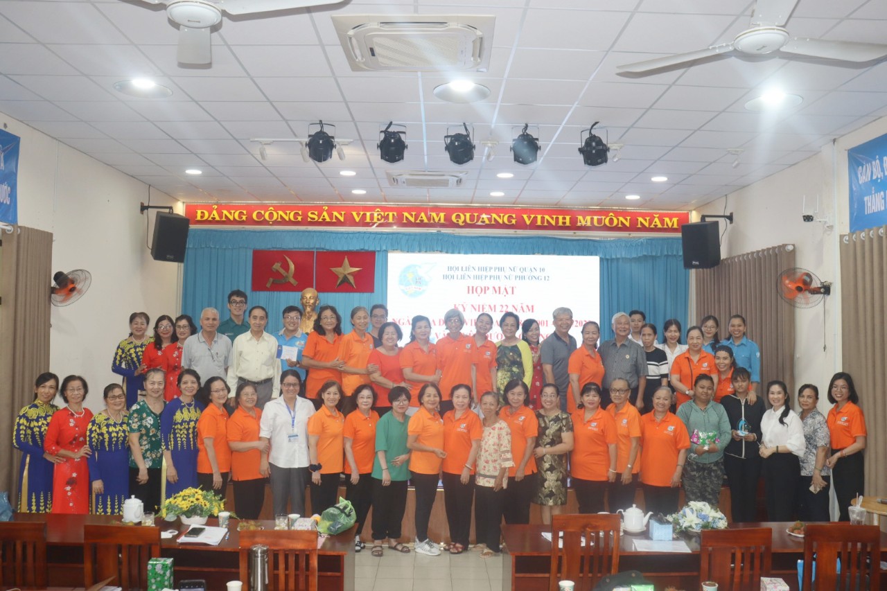 Image: Phường 12 tổ chức Họp mặt kỷ niệm 22 năm Ngày Gia đình Việt Nam (28/6/2001 – 28/6/2023).
